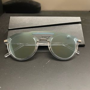 Dior homme sunglasses mens light blue